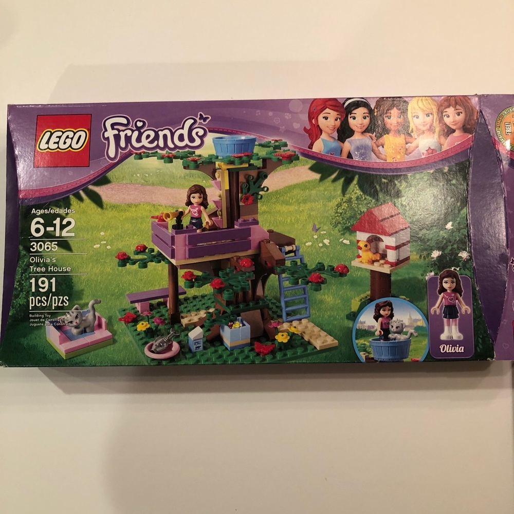 Completed Lego Friends Olivia’s Tree House
